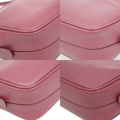 Salvatore Ferragamo Gancini Shoulder Bag Leather, Pink, Leather, Shoulder Bag