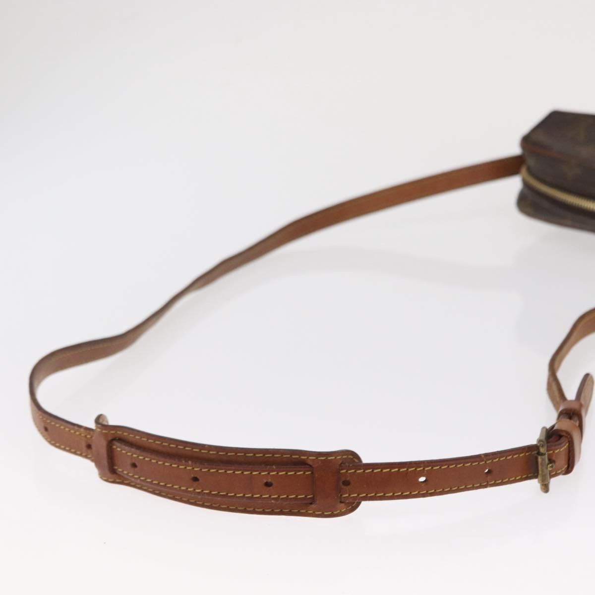 Louis Vuitton Jeune Fille Handbag Monogram Canvas, BROWN, CANVAS, Shoulder bag