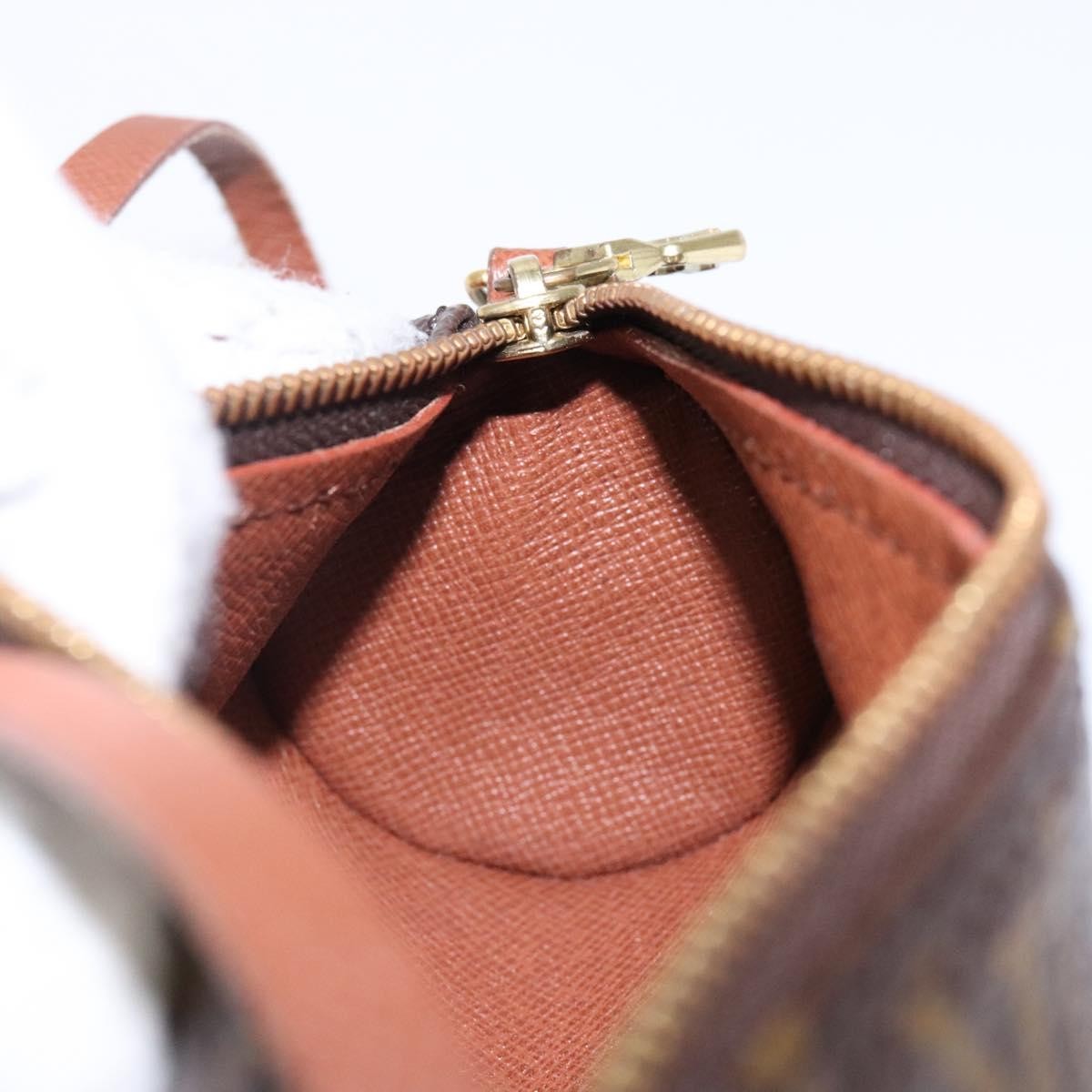 Louis Vuitton Papillon Pochette Monogram Canvas, BROWN, CANVAS, Clutche & pouche