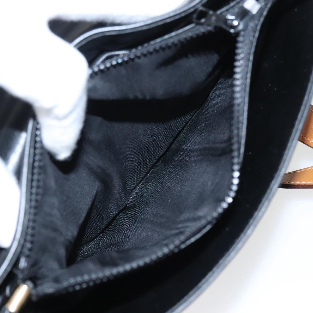 Celine Handbag Leather, BLACK, LEATHER, Handbag