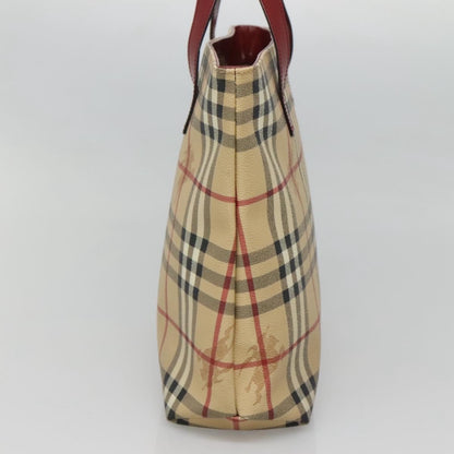 Burberry Nova Check Tote Canvas and Leather, BEIGE, CANVAS, Tote bag