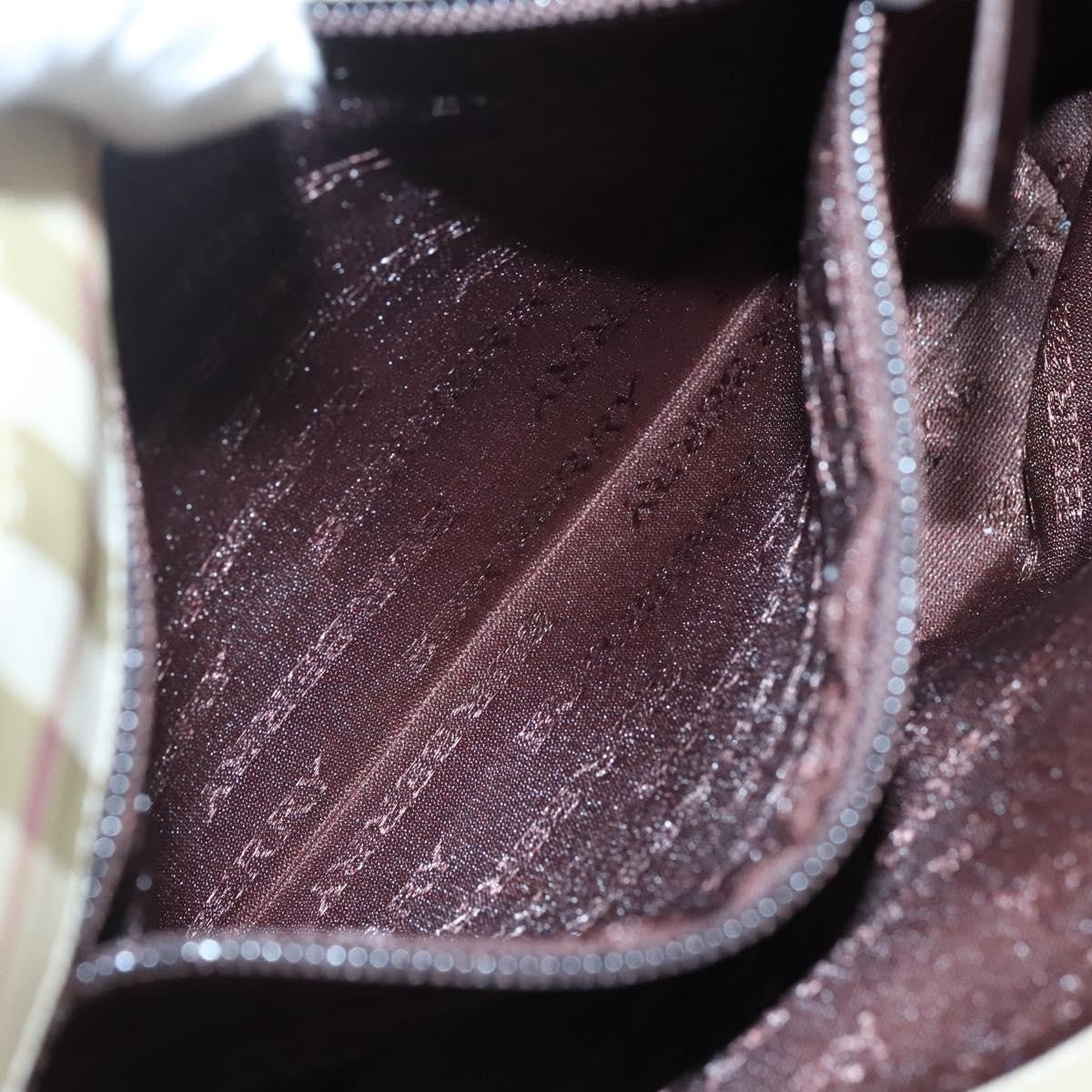 Burberry Nova Check Handbag Nova Check Canvas, BEIGE, CANVAS, Handbag