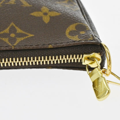 Louis Vuitton Mini pochette accessoires Canvas, Brown, Canvas, Clutch