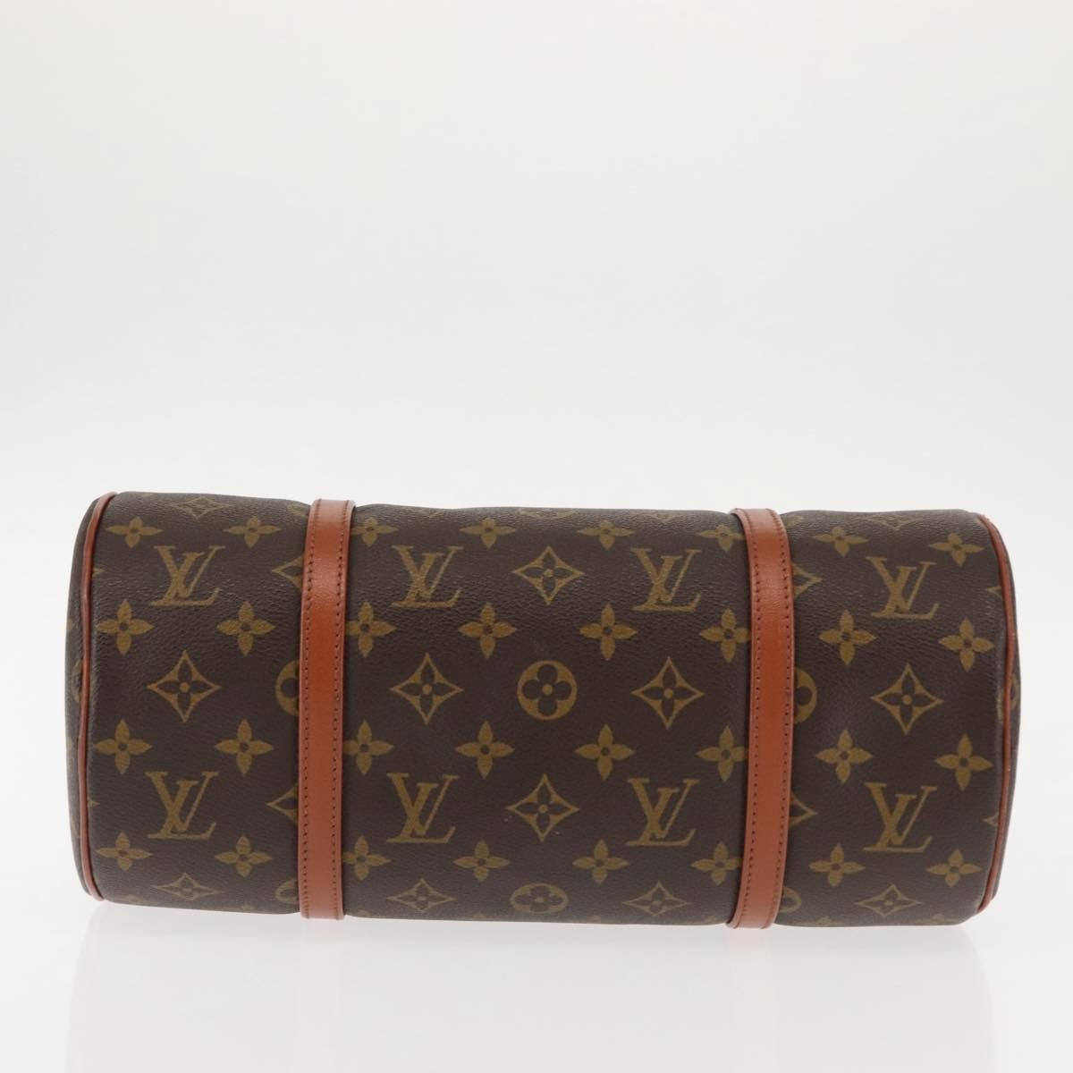 Louis Vuitton Papillon Handbag Monogram Canvas, BROWN, CANVAS, Handbag