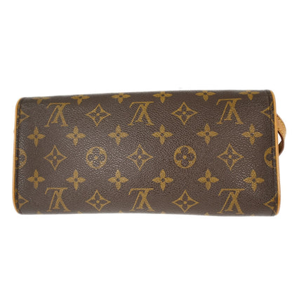 Louis Vuitton Twin Handbag Monogram Canvas, BROWN, CANVAS, Clutche & pouche