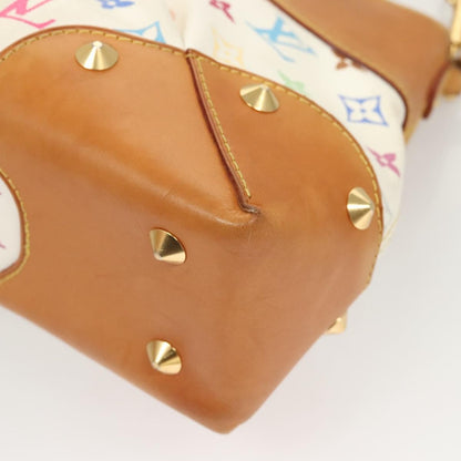 Louis Vuitton Judy Handbag Monogram Multicolor, WHITE, CANVAS, Handbag