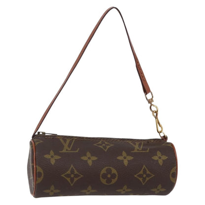 Louis Vuitton Papillon Pochette Monogram Canvas, BROWN, CANVAS, Handbag