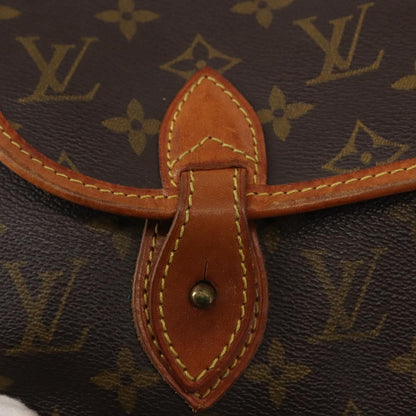 Louis Vuitton Sac Gibeciere Messenger Bag Monogram Canvas, BROWN, CANVAS, Crossbody bag