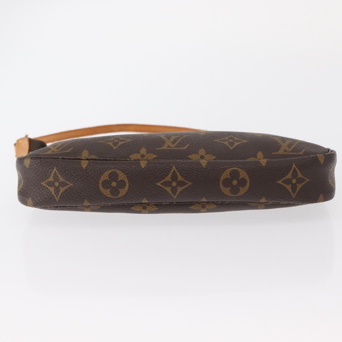 Louis Vuitton Pochette Accessoires Monogram Canvas, BROWN, CANVAS, Clutche & pouche