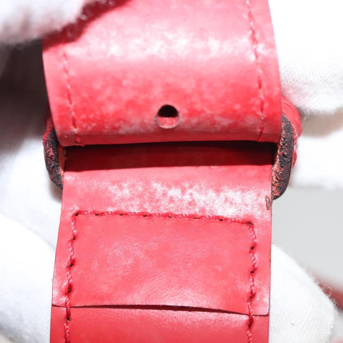 Louis Vuitton Vintage Sac d'Epaule Handbag Epi Leather, RED, LEATHER, Handbag