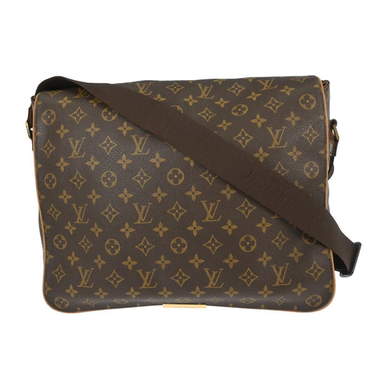 Louis Vuitton Abbesses Messenger Bag Monogram Canvas, BROWN, CANVAS, Shoulder bag