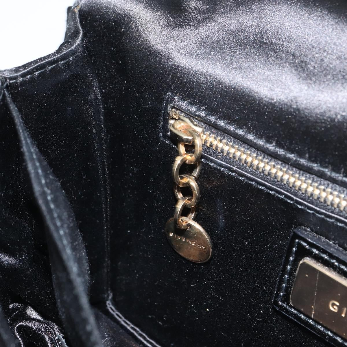 Givenchy Shoulder Bag Satin, BLACK, SATIN, Shoulder bag