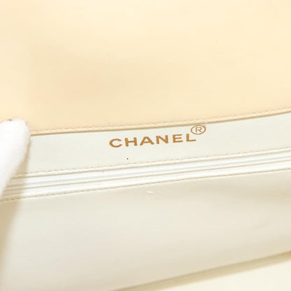 Chanel Grand Shopping Tote Quilted Patent, BEIGE, PATENT_LEATHER, Tote bag