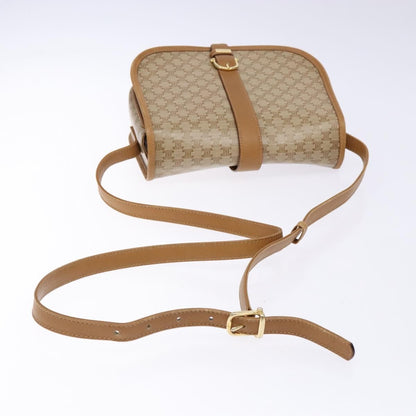Celine Vintage Triomphe Shoulder Bag Canvas, BEIGE, CANVAS, Shoulder bag