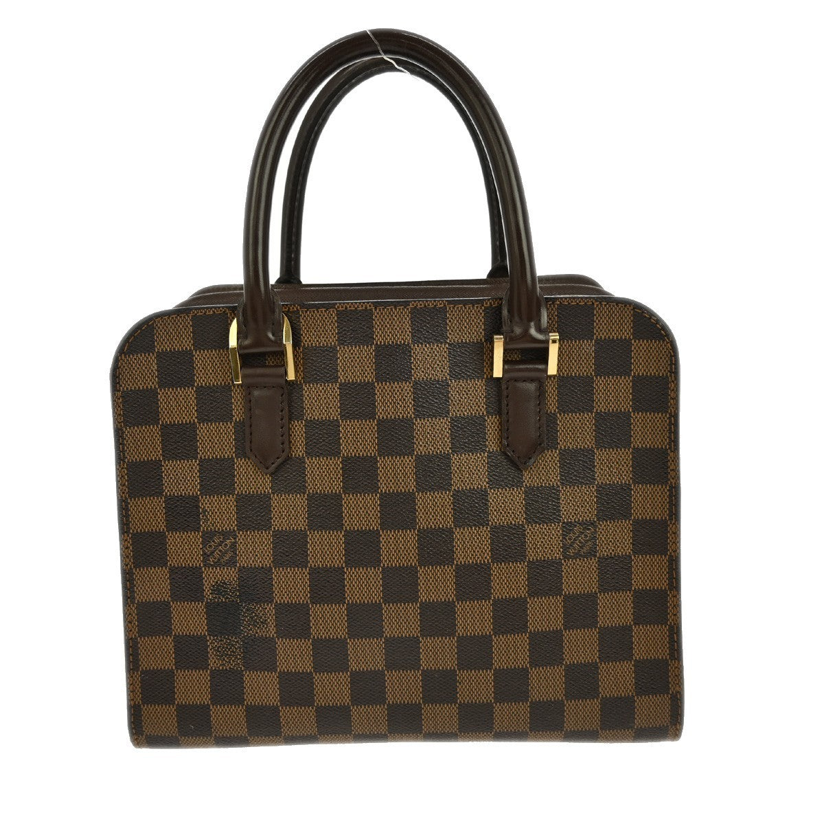 Louis Vuitton Brera Handbag Damier, BROWN, CANVAS, Handbag