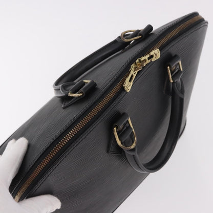 Louis Vuitton Alma Handbag Epi Leather, Black, Leather, Handbag