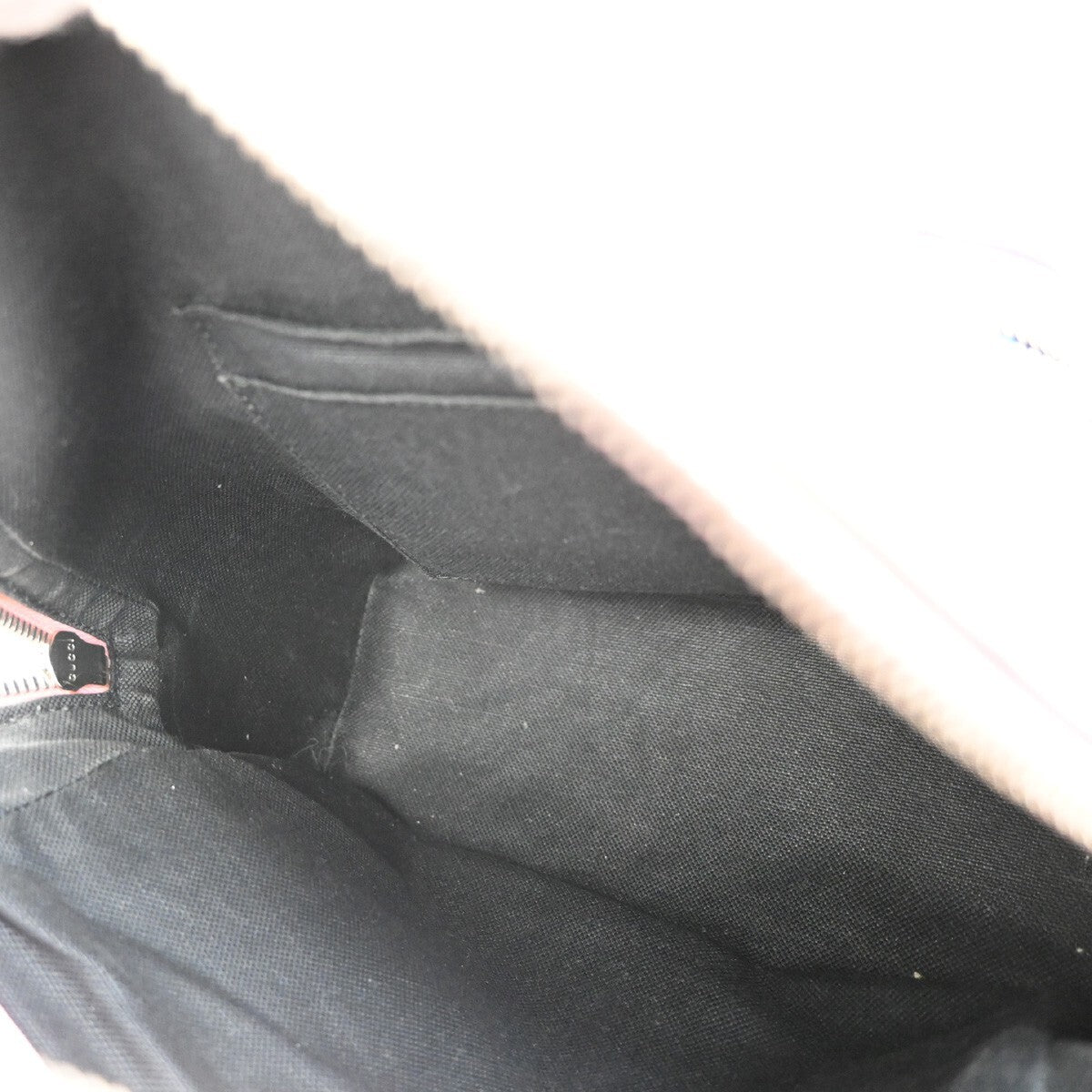 Gucci Zip Pocket Backpack Psychedelic Print GG Coated Canvas, MULTICOLOUR, LEATHER, Backpack