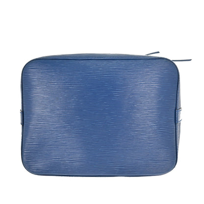 Louis Vuitton Petit Noe Handbag Epi Leather, BLUE, LEATHER, Shoulder bag
