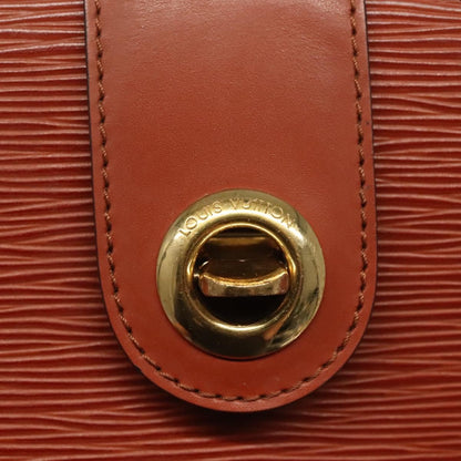 Louis Vuitton Cluny Shoulder Bag Epi Leather, BROWN, LEATHER, Shoulder bag