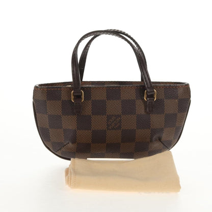 Louis Vuitton Manosque Pochette Damier, BROWN, CANVAS, Clutche & pouche