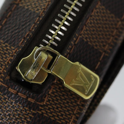 Louis Vuitton Geronimos Waist Bag Damier, BROWN, CANVAS, Travel bag