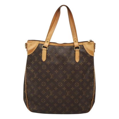 Louis Vuitton Odeon Handbag Monogram Canvas, BROWN, CANVAS, Handbag