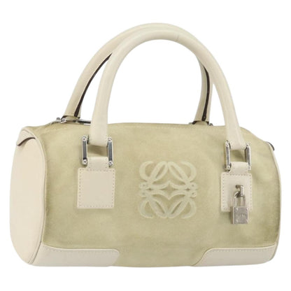 Loewe Amazona Bag Suede, BEIGE, SUEDE, Handbag