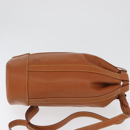 Louis Vuitton Randonnee Backpack Epi Leather, BROWN, LEATHER, Backpack