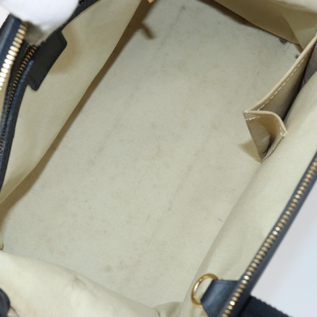 Louis Vuitton Josephine Handbag Mini Lin, BLUE, CANVAS, Handbag