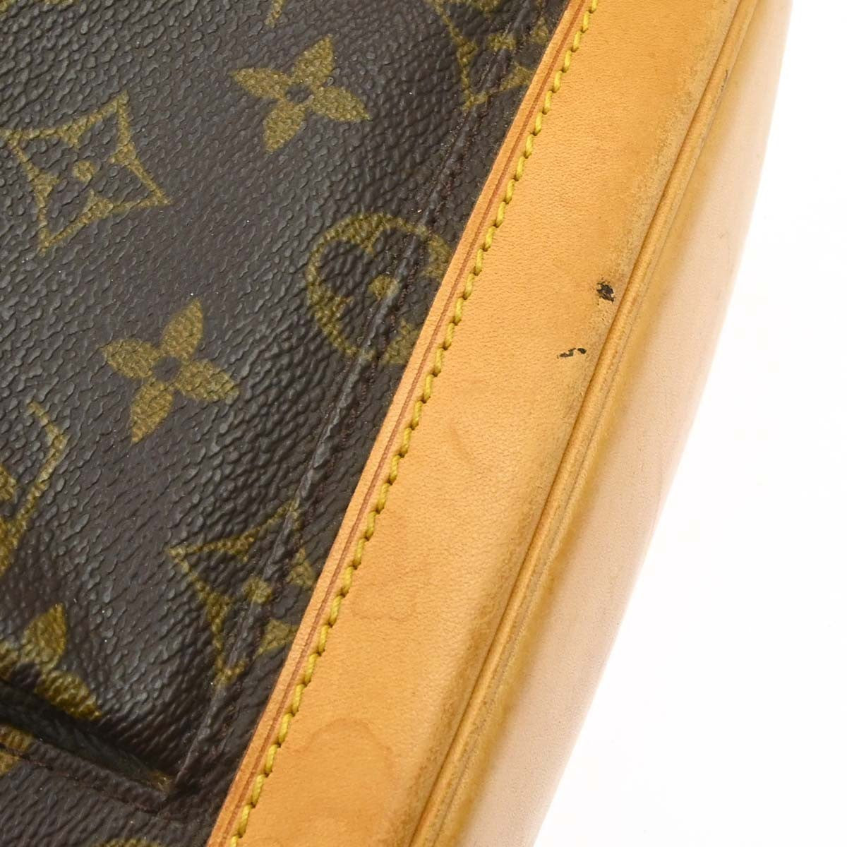 Louis Vuitton Vintage Montsouris Backpack Monogram Canvas, Brown, Canvas, Backpack