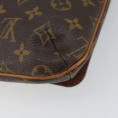 Louis Vuitton Musette Salsa Handbag Monogram Canvas, BROWN, CANVAS, Shoulder bag