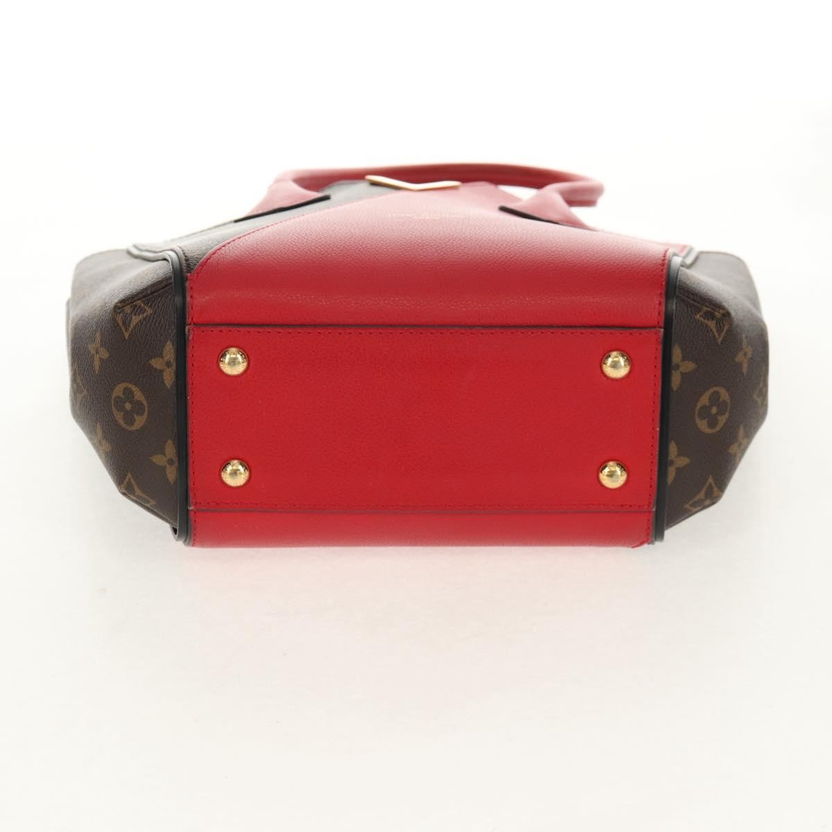 Louis Vuitton Kimono Handbag Monogram Canvas and Leather, Red, Canvas, Handbag