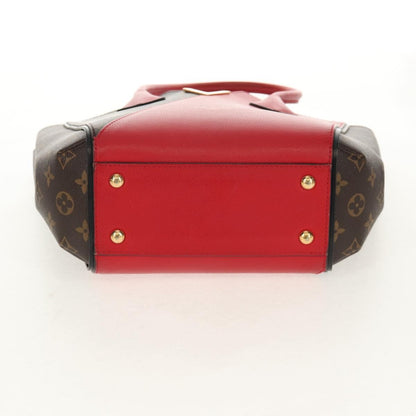 Louis Vuitton Kimono Handbag Monogram Canvas and Leather, Red, Canvas, Handbag