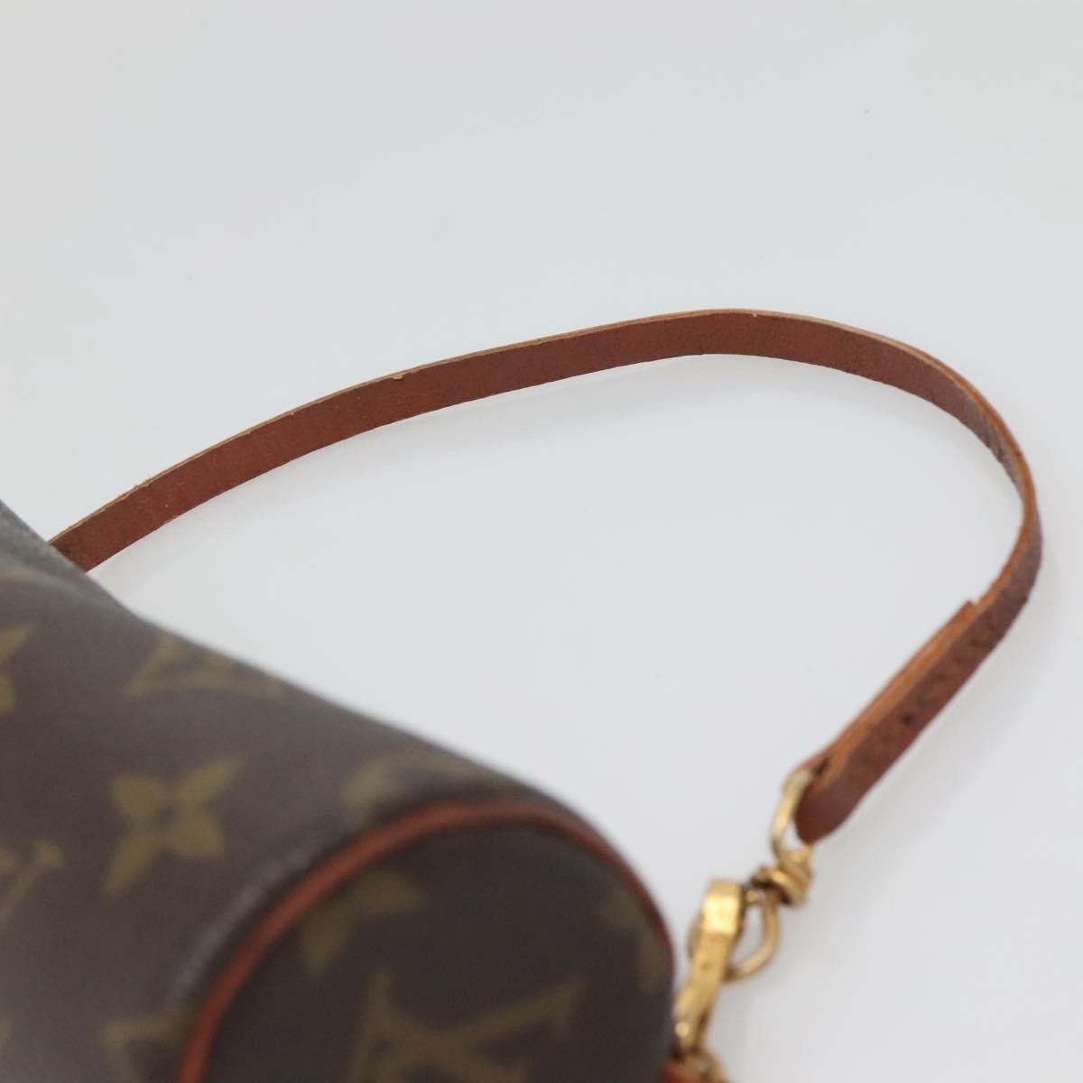 Louis Vuitton Papillon Pochette Monogram Canvas, BROWN, CANVAS, Handbag