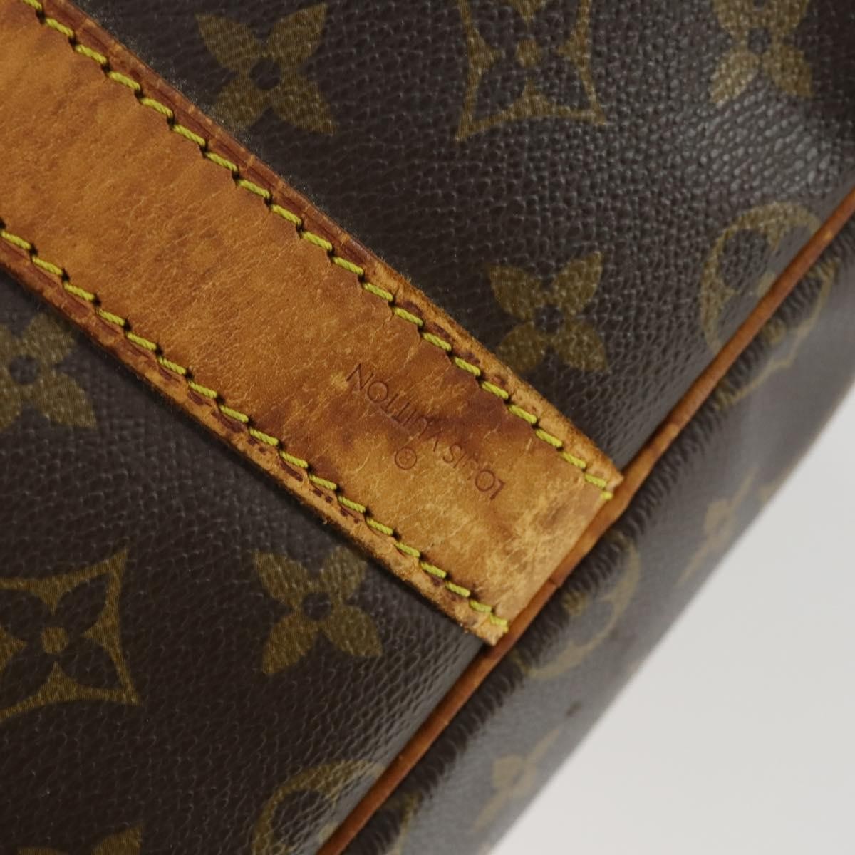 Louis Vuitton Keepall Bag Monogram Canvas, Brown, Canvas, Travel Bag