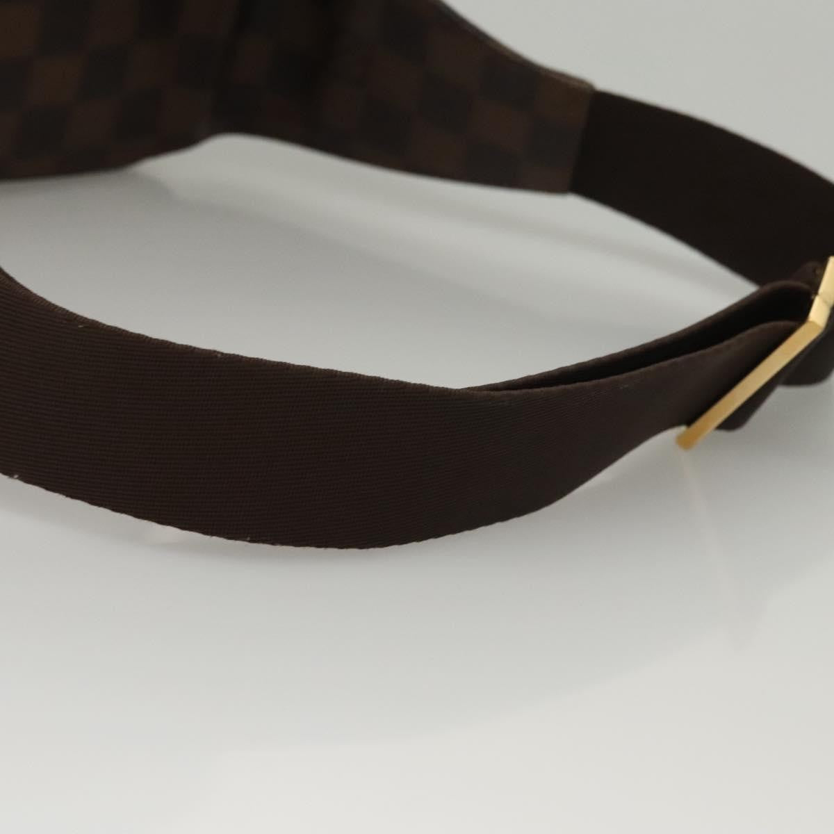 Louis Vuitton Geronimos Waist Bag Damier, BROWN, CANVAS, Shoulder bag