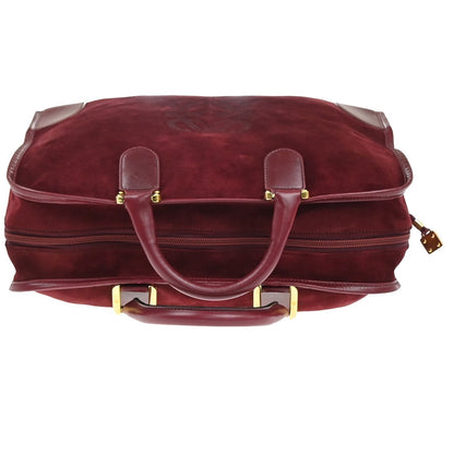 Loewe Amazona Bag Suede, RED, SUEDE, Handbag