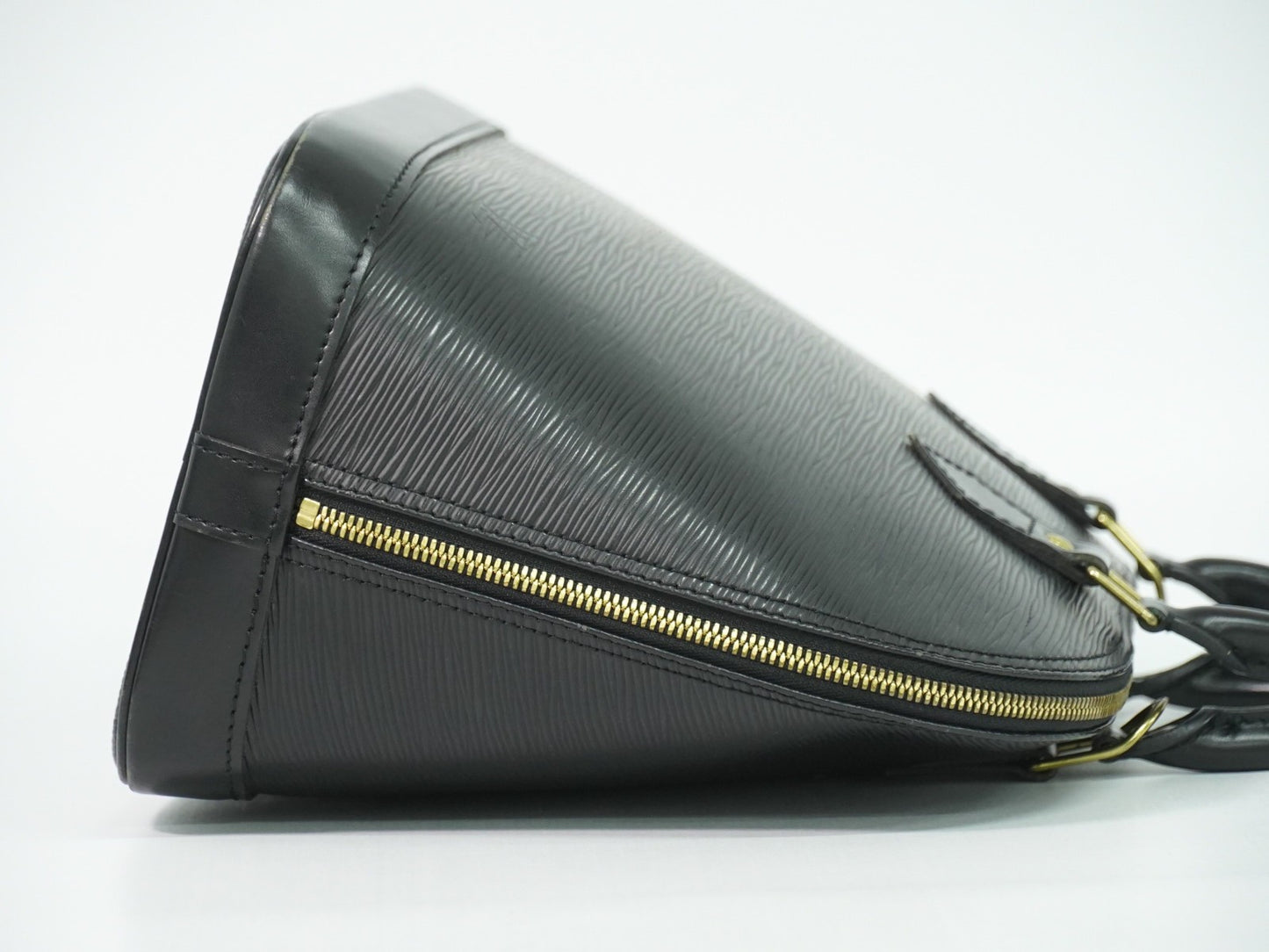 Louis Vuitton Alma Handbag Epi Leather, BLACK, EPI_LEATHER, Handbag