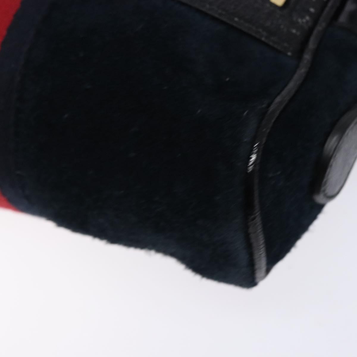 Gucci Ophidia Shoulder Bag Suede, NAVY, SUEDE, Shoulder bag