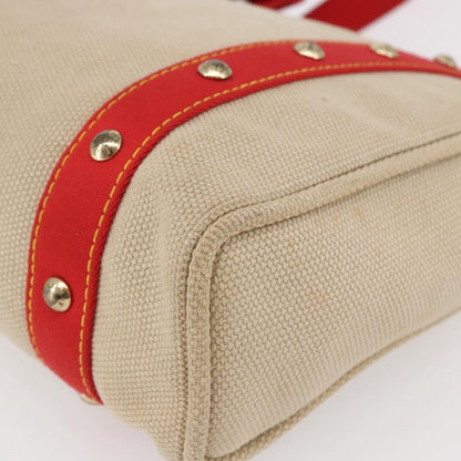 Louis Vuitton Antigua Tote Canvas, BEIGE, CANVAS, Tote bag