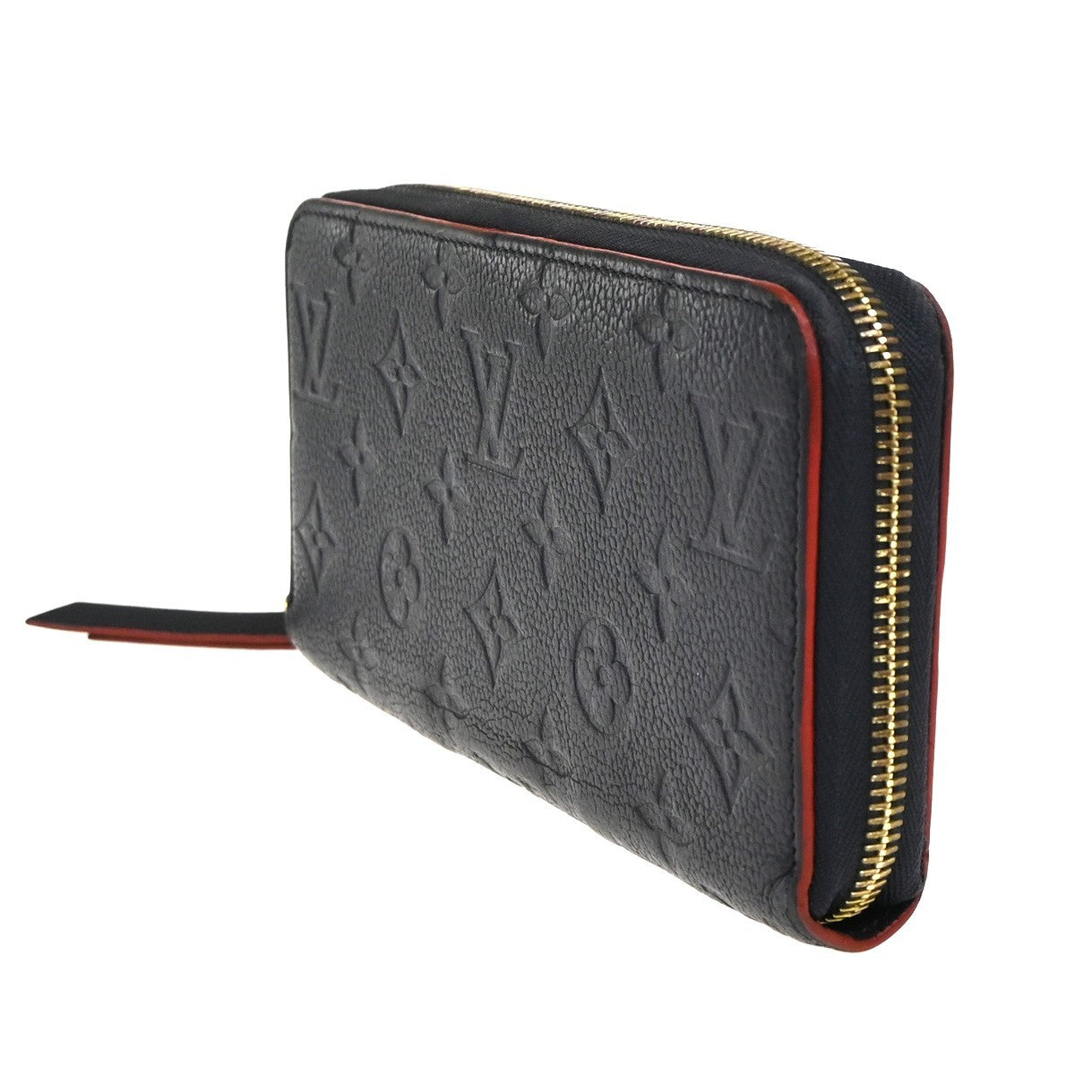 Louis Vuitton Portefeuille zippy Monogramme Empreinte Monogramme Empreinte, Red, Leather, Wallet