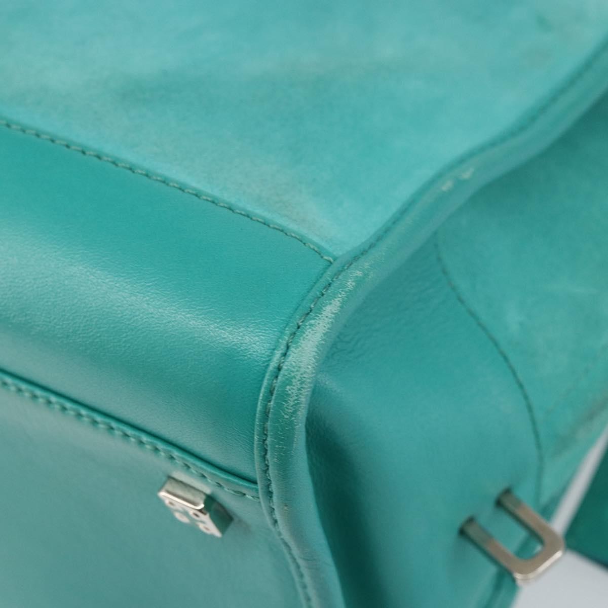 Loewe Amazona Bag Suede, TURQUOISE, SUEDE, Handbag