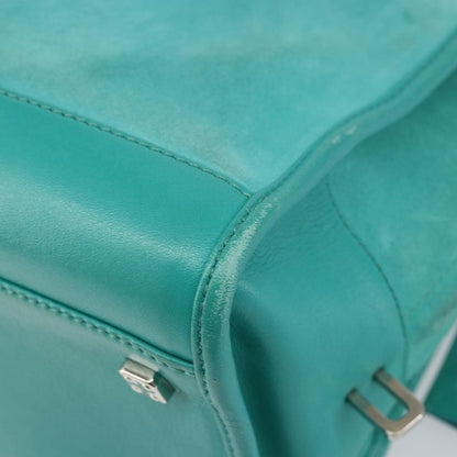 Loewe Amazona Bag Suede, TURQUOISE, SUEDE, Handbag