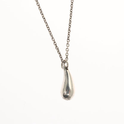 Tiffany & Co. Elsa Peretti Teardrop Necklace Silver 925, SILVER, SILVER, Necklace