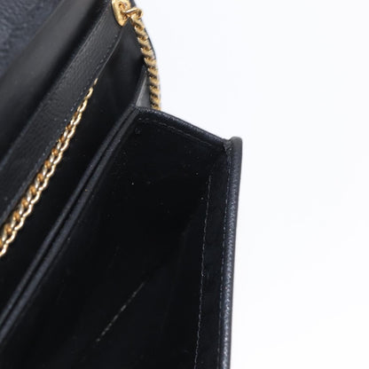 Christian Dior Vintage Shoulder Bag Leather, Black, Leather, Shoulder Bag