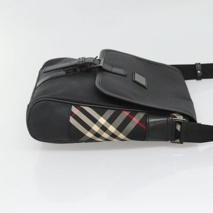 Burberry Vintage Crossbody Bag Nylon, BLACK, NYLON, Shoulder bag