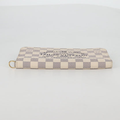 Louis Vuitton Insolite Wallet Damier, WHITE, CANVAS, Wallets
