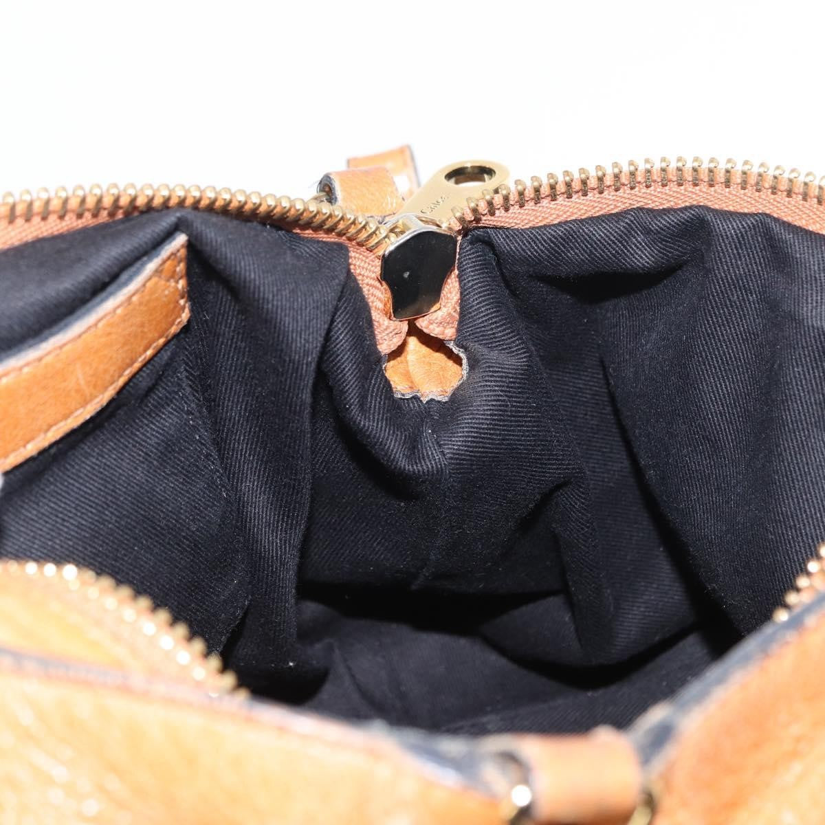 Chloe Ethel Handbag Leather, BROWN, LEATHER, Handbag