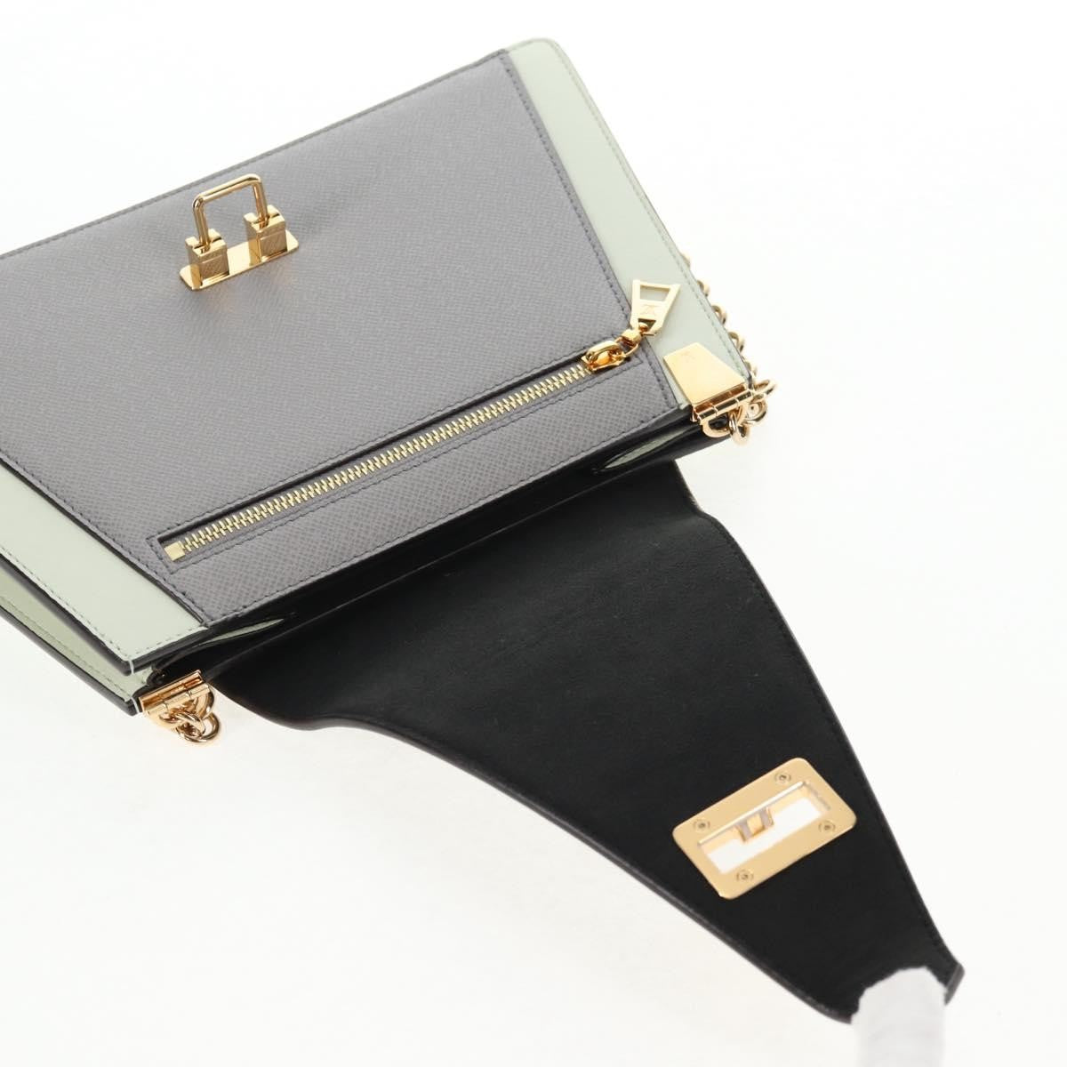 Louis Vuitton Trapeze Handbag Calfskin and Taiga Leather, GRAY, LEATHER, Shoulder bag