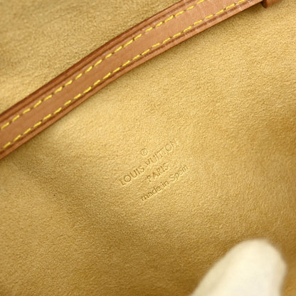 Louis Vuitton Twin Handbag Monogram Canvas, BROWN, CANVAS, Clutche & pouche